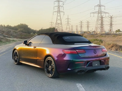 With 3,200 AED-Monthly | E450 Convertible | 2019 Model Special Color Fully Loaded-4