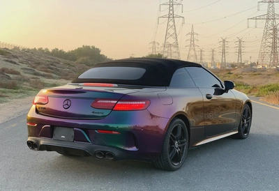 With 3,200 AED-Monthly | E450 Convertible | 2019 Model Special Color Fully Loaded-5