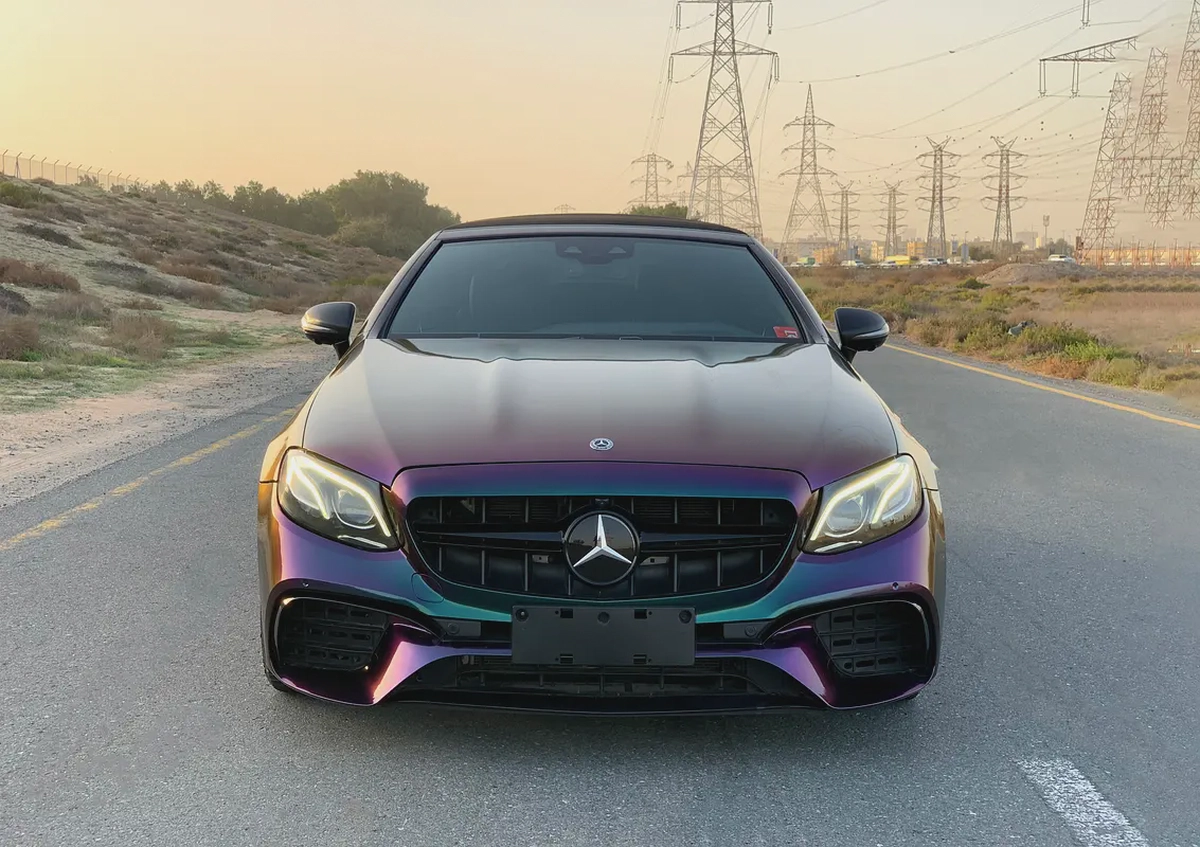 With 3,200 AED-Monthly | E450 Convertible | 2019 Model Special Color Fully Loaded-1-1