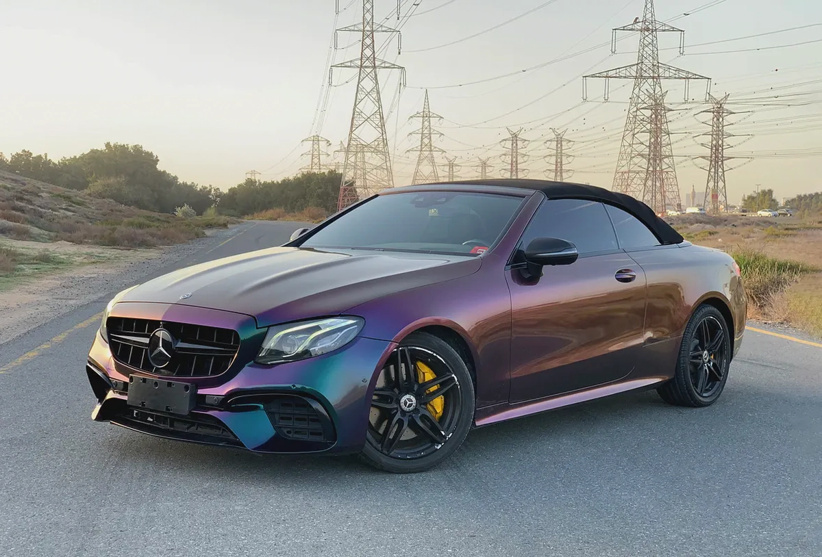 With 3,200 AED-Monthly | E450 Convertible | 2019 Model Special Color Fully Loaded-2-2