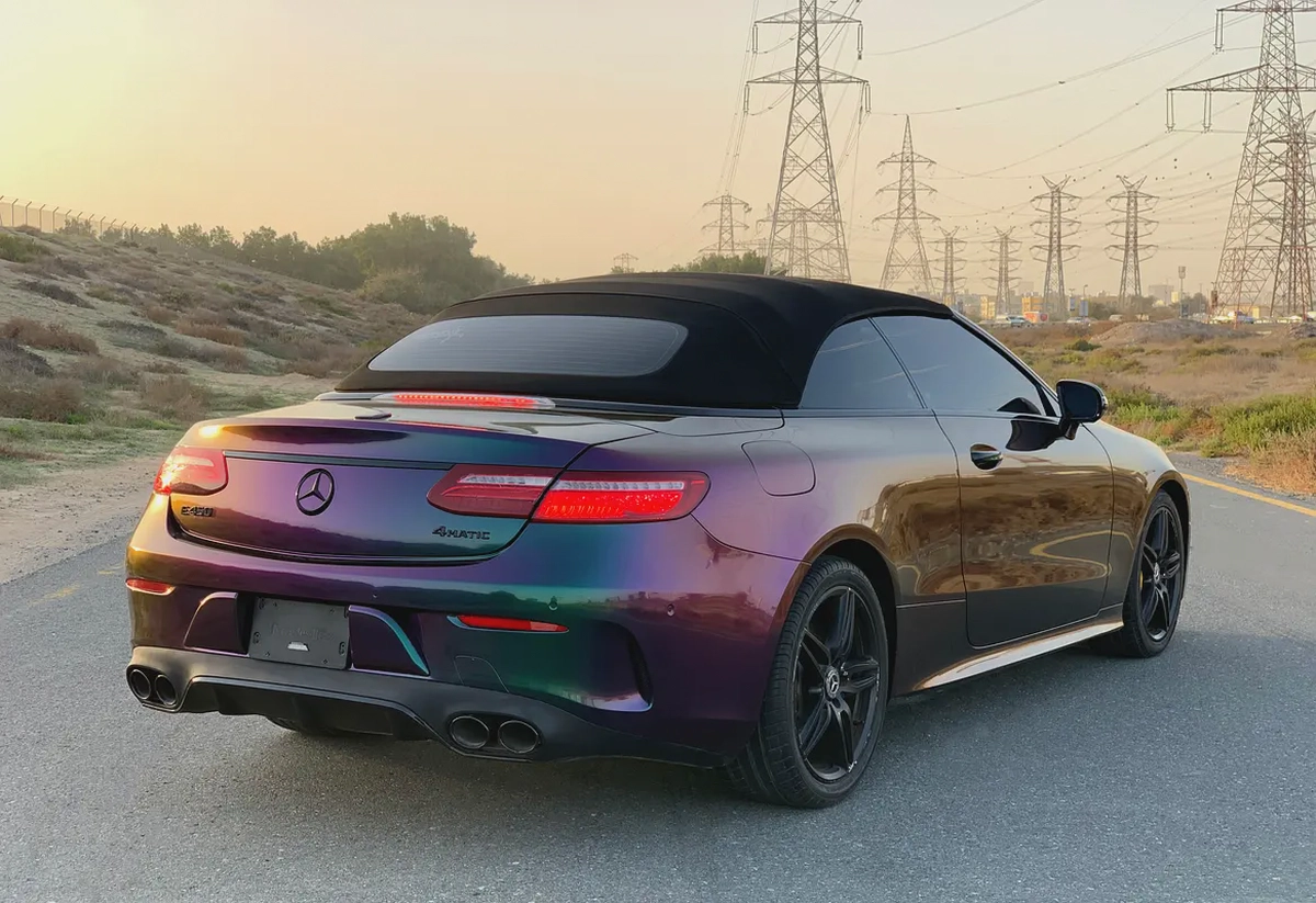 With 3,200 AED-Monthly | E450 Convertible | 2019 Model Special Color Fully Loaded-5-5
