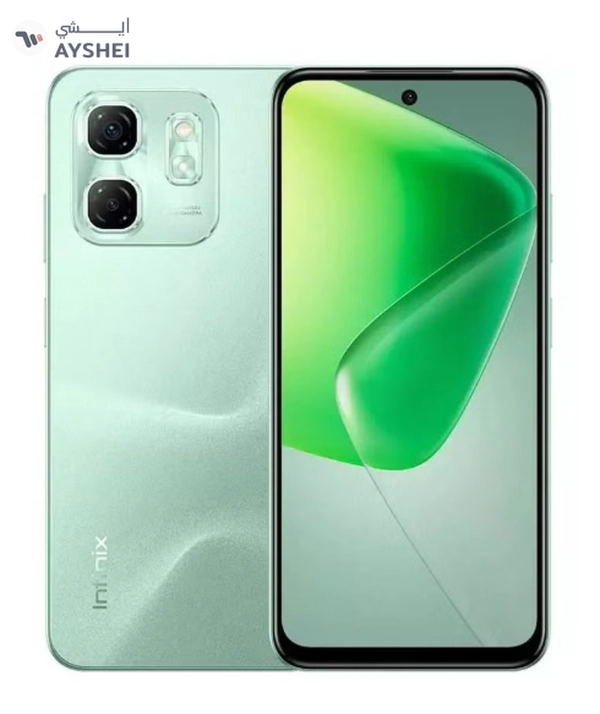 Infinix Hot 50i Dual SIM Sage Green 4+4GB RAM 128GB 4G- Middle East Version