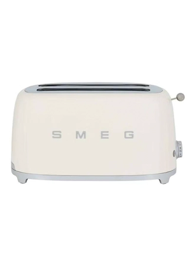 Smeg 4-Slice Toaster 1370 - 1635 1635 W TSF02CRAU Beige/Silver-0