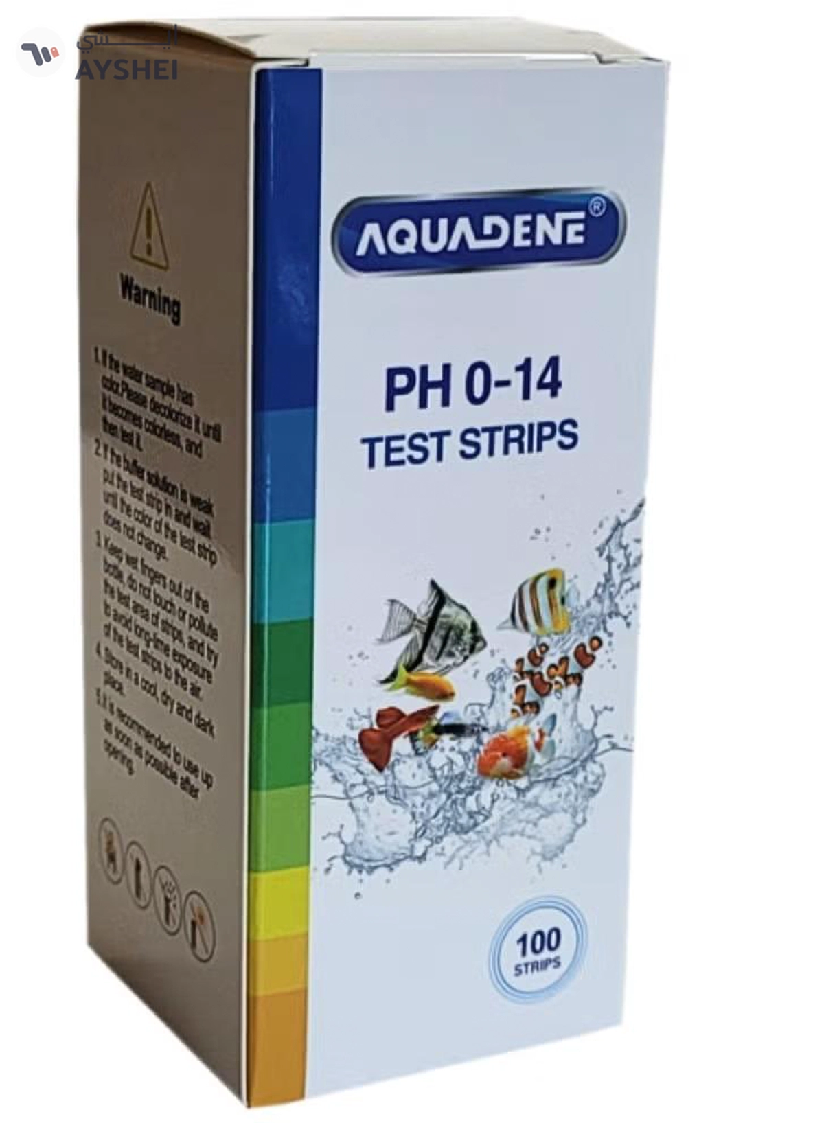AQUADINE PH Test Strip (100strips/bottle)-2-2