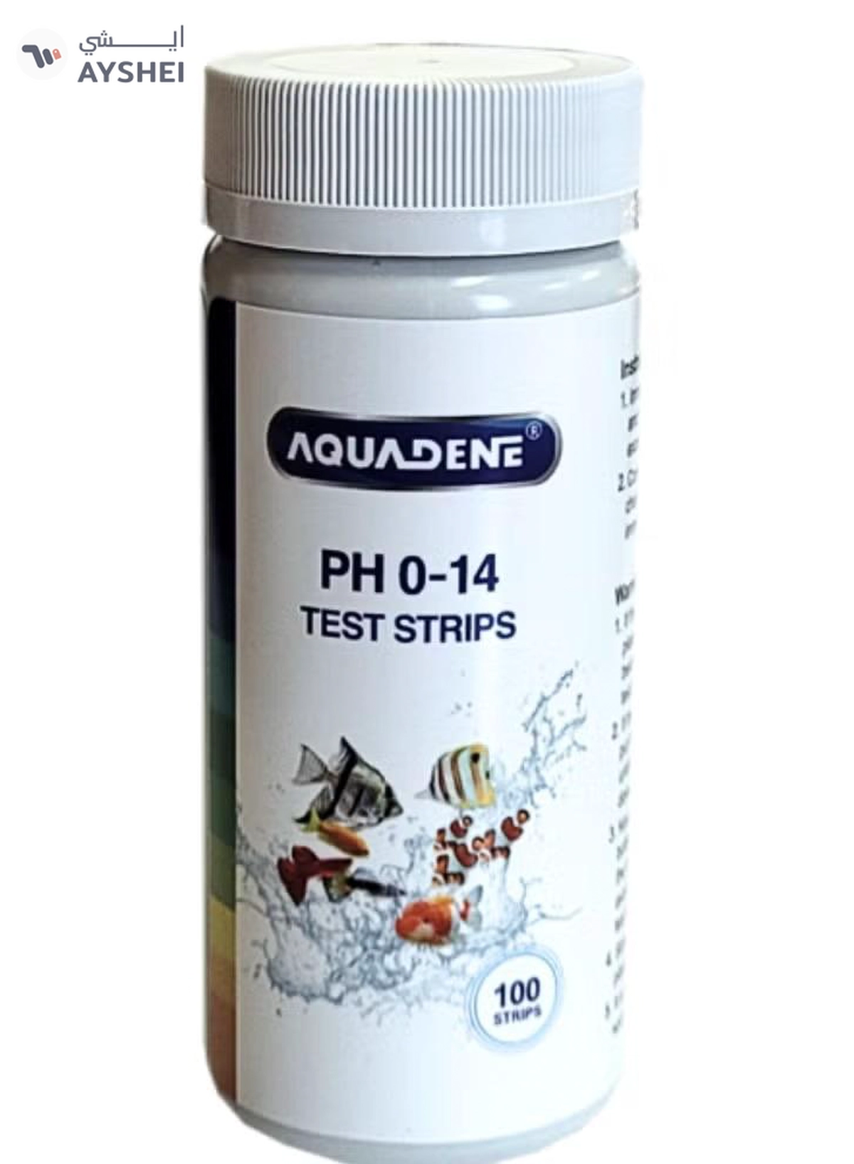 AQUADINE PH Test Strip (100strips/bottle)-1-1