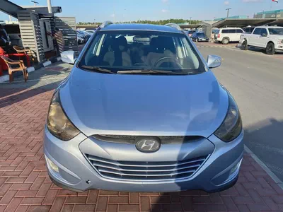 Hyundai tucson 2013 silver color GCC cleen car-0