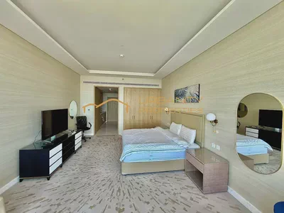 Fully Furnished Studio | Sea & City View | Palm Tower-0