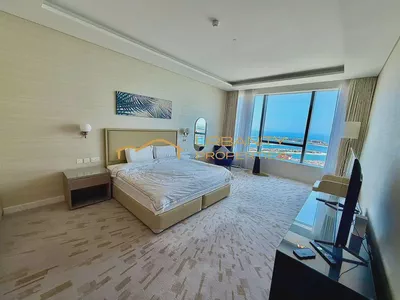 Fully Furnished Studio | Sea & City View | Palm Tower-5