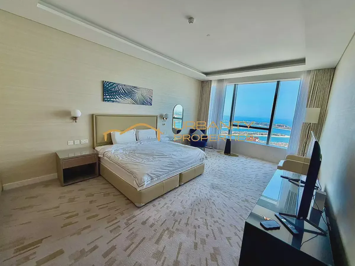 Fully Furnished Studio | Sea & City View | Palm Tower-5-5