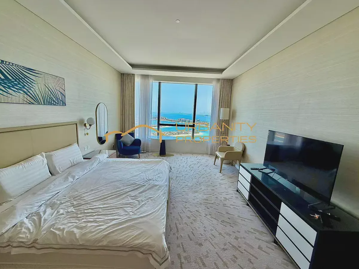 Fully Furnished Studio | Sea & City View | Palm Tower-3-3