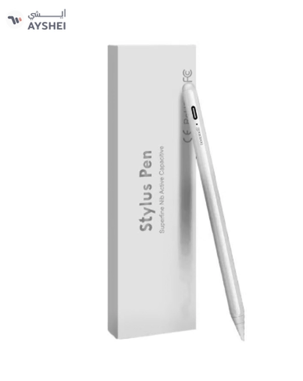 GOOJODOQ Superfine Nib Active Capacitive Stylus Pen Silver
