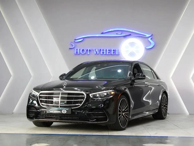 2024 - Mercedes-Benz S580 V8 with warranty for 444,000.00 AED-0