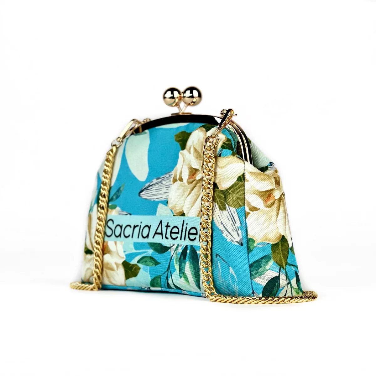 Silk Road - White Camelia Bag