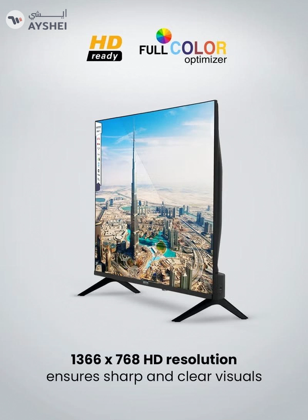 KRYPTON 32 Inch HD Smart LED TV With Remote Control, HDMI And USB Ports