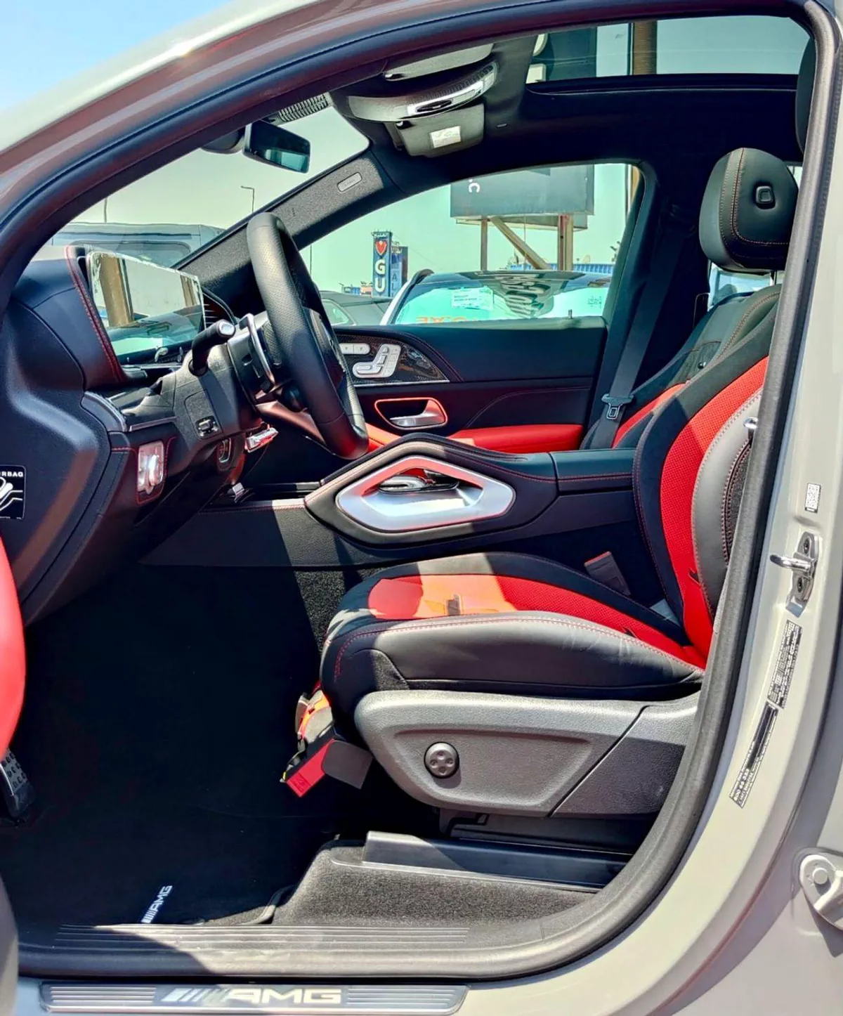 Mercedes Benz GLE53 AMG COUPE 4MATIC+ Interior carbon fiber Under Warranty 2026 GCC-15-0