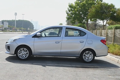 0% DP - ORIGINAL PAINT - MITSUBISHI ATTRAGE 2022 - LOW MILEAGE - GCC-4