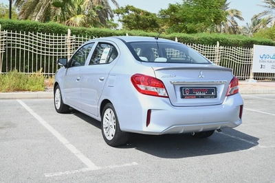 0% DP - ORIGINAL PAINT - MITSUBISHI ATTRAGE 2022 - LOW MILEAGE - GCC-5