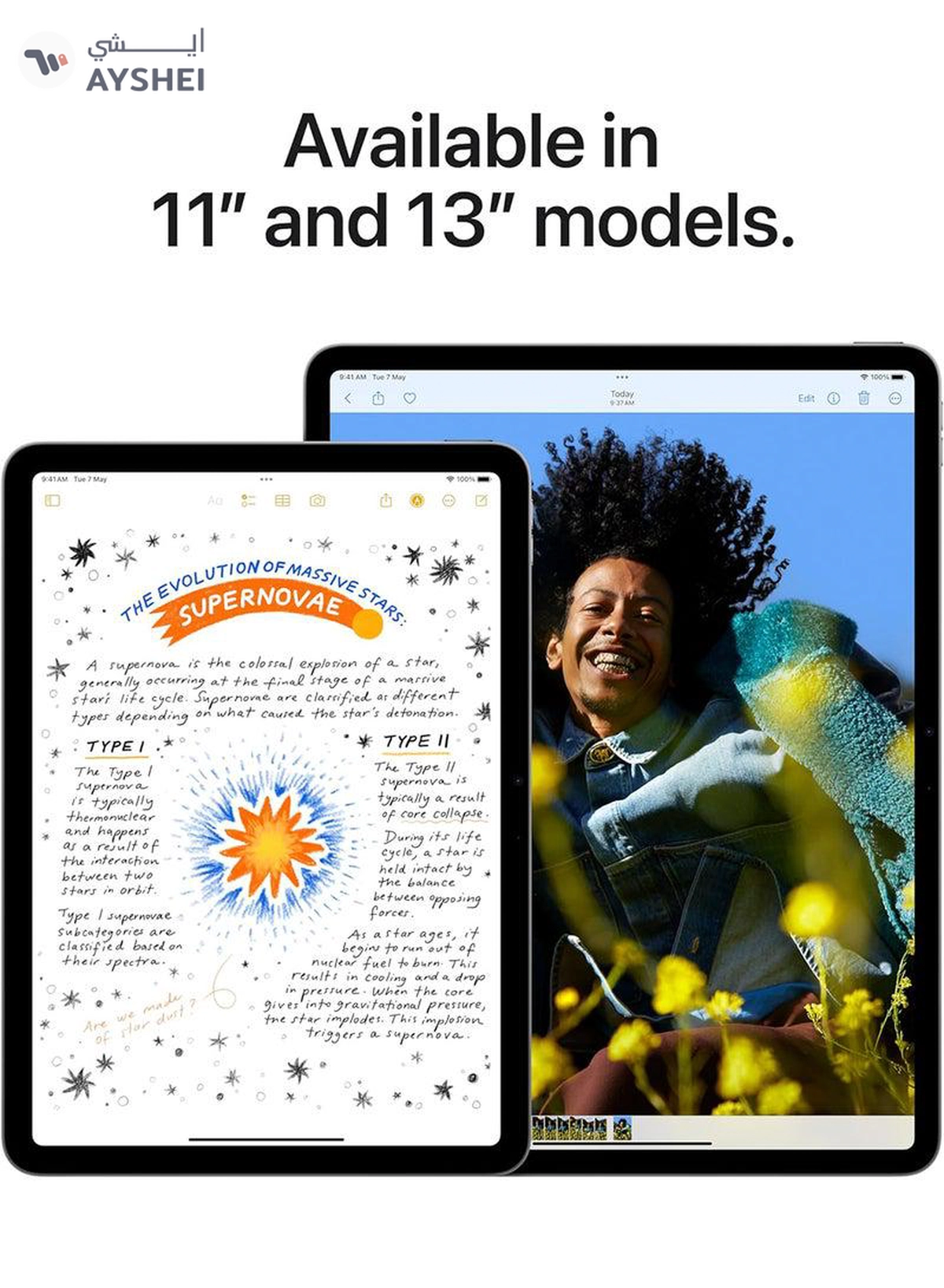 Apple iPad Air 2024 (6th Generation) M2 11-Inch 1TB Blue 5G - International Version-1-1