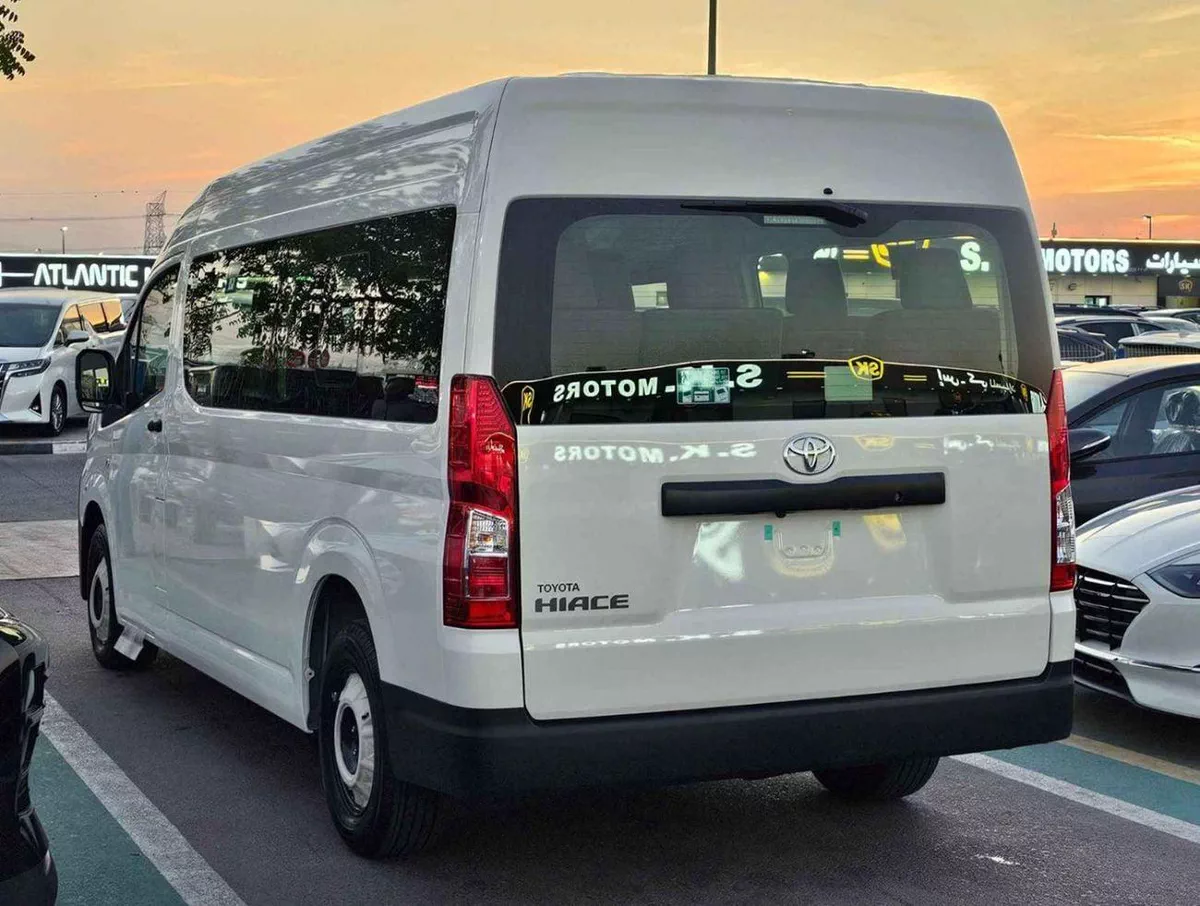 Toyota Hiace GL DX PASSENGER | 3.5L V6 A/T PETROL | DUAL HEATER | DVD CAMERA (CODE# HR3ADA)-5-0