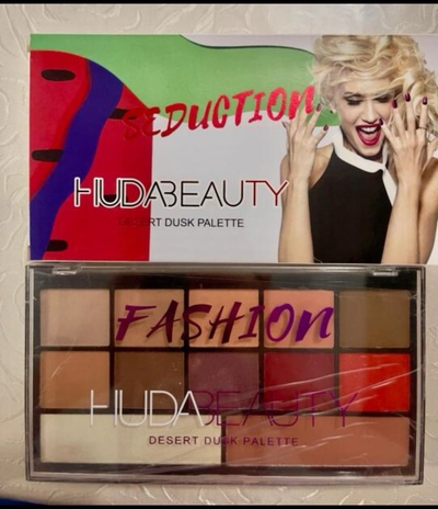 HUDA BEAUTY SEDUCTION DESERT DUSK PALETTE EYE SHADOW, 12 SHADES-0