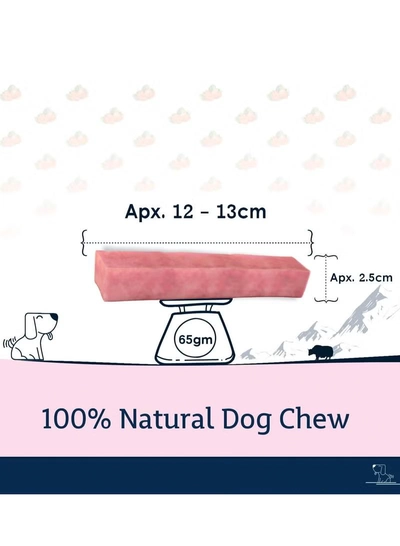 Himalayan Dog Chew Himalayan Cheese Chew Bar with Strawberry 195g (3x 65g)-1