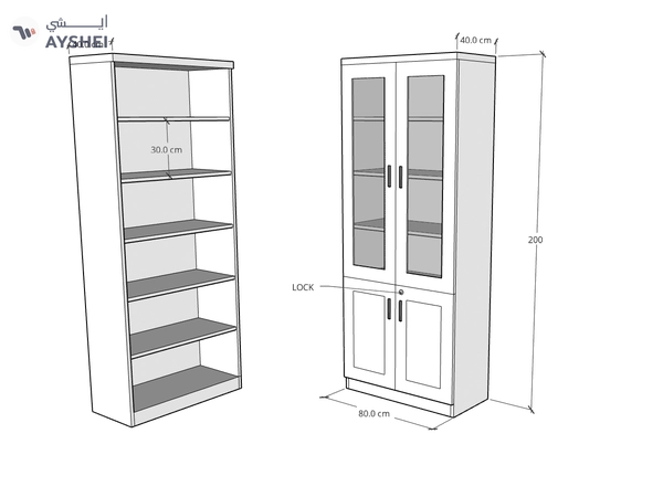 Book Cabinet 01, Custom made