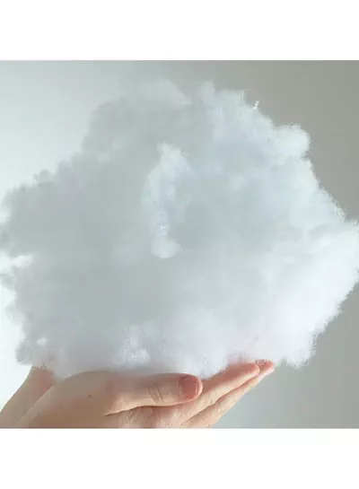 White Polyester Filling Fluffy High Resilience Stuffing for Cushions, Pillows, Teddy Bear and Toy Hypoallergenic Lofty Hollow Filling for Sofas and Bedding, (500, 1000, 1500, 2000, 3000, 4000, 5000g)-2