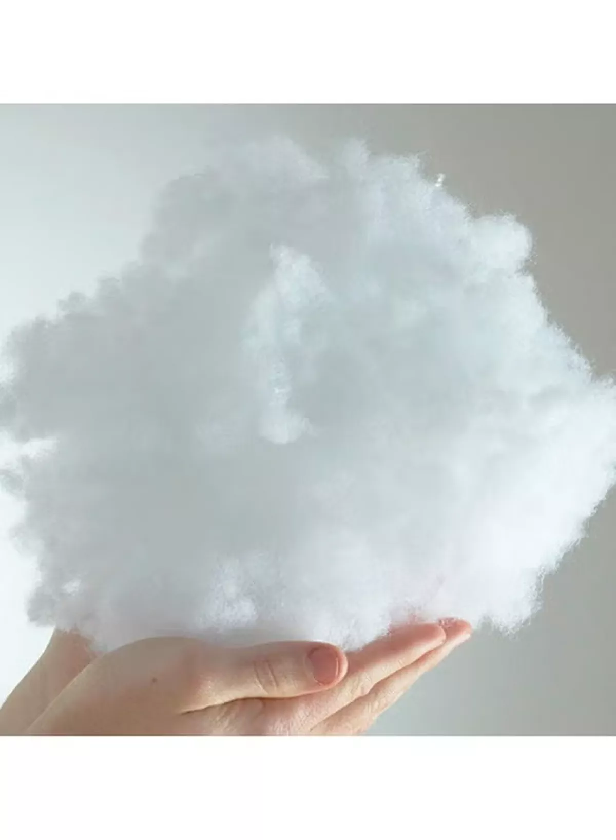 White Polyester Filling Fluffy High Resilience Stuffing for Cushions, Pillows, Teddy Bear and Toy Hypoallergenic Lofty Hollow Filling for Sofas and Bedding, (500, 1000, 1500, 2000, 3000, 4000, 5000g)-2-2