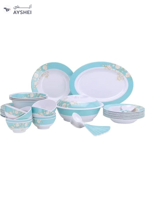 Delcasa DC2111 Melamine Dinner Set 40-Pieces