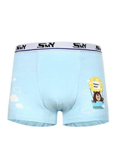  babyqlo 4 Pack Happy Bear Printed Boxer Multicolour-2