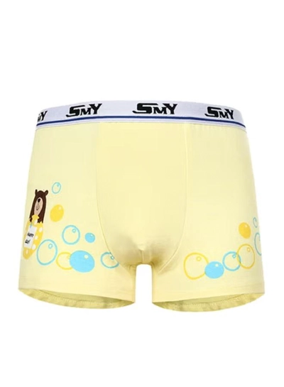  babyqlo 4 Pack Happy Bear Printed Boxer Multicolour-3