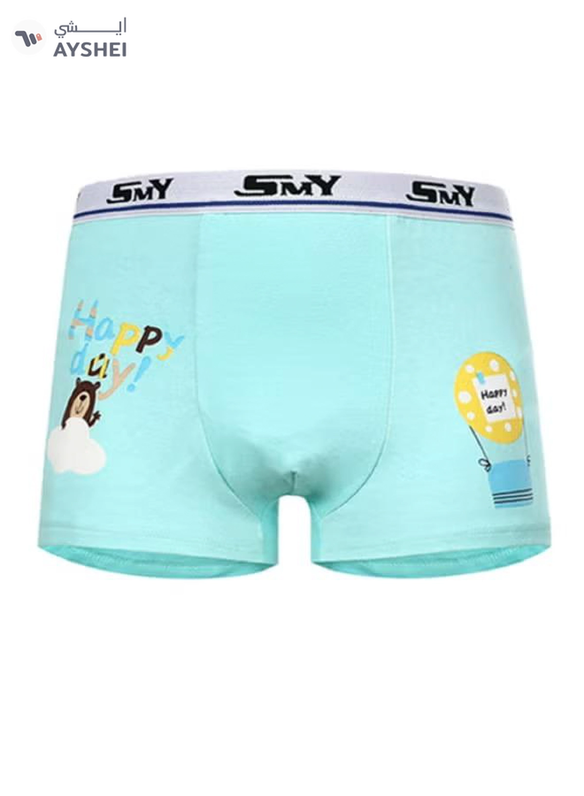  babyqlo 4 Pack Happy Bear Printed Boxer Multicolour-4-4