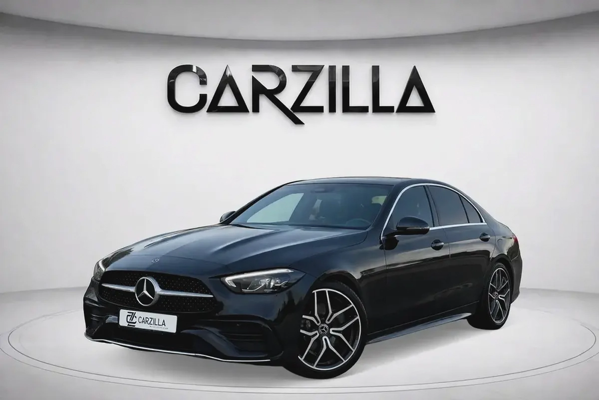 AED 2,908 P.M l 0% Down Payment l C200 Premium AMG Line l Gargash Warranty till 2027-0-0