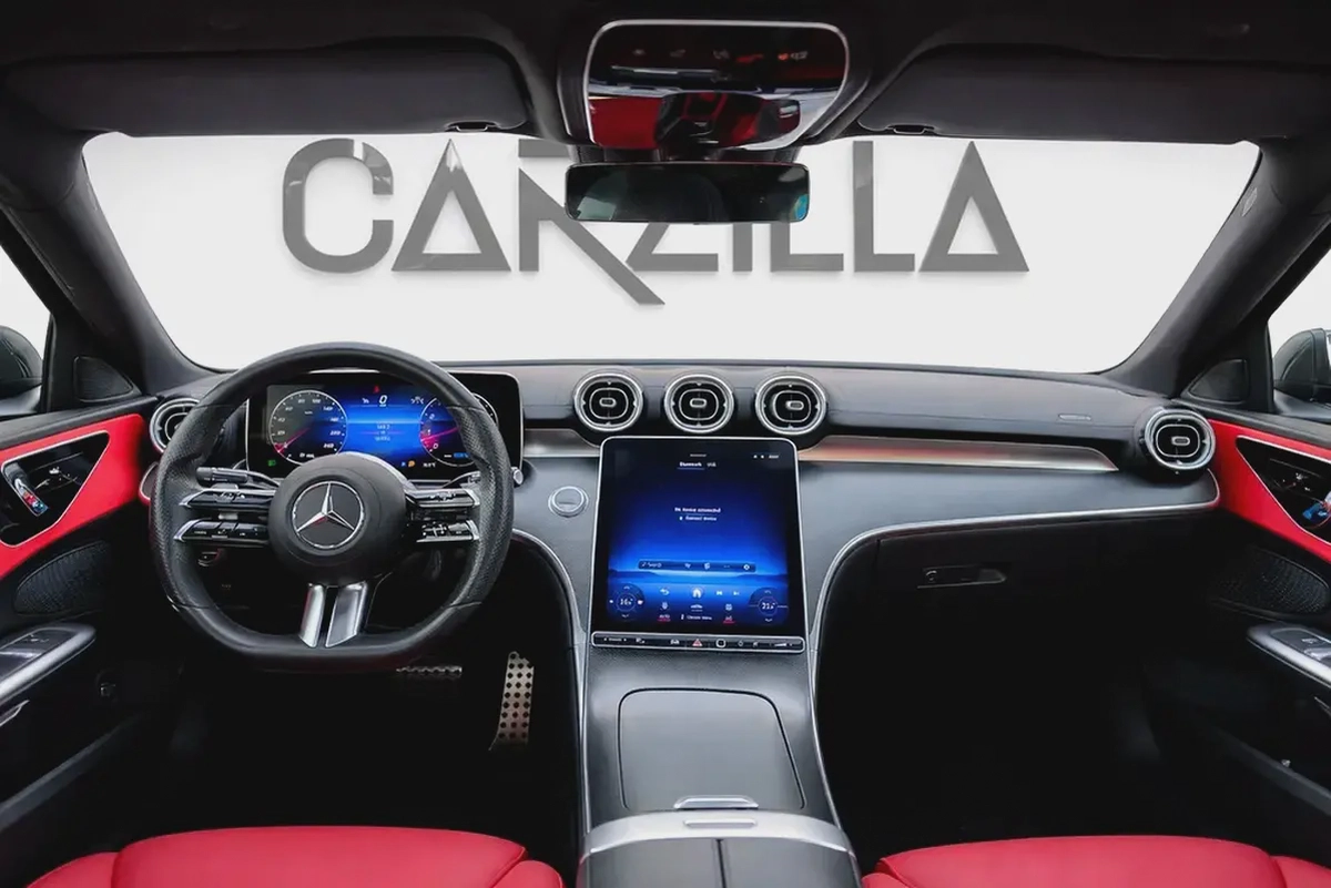 AED 2,908 P.M l 0% Down Payment l C200 Premium AMG Line l Gargash Warranty till 2027-9-9