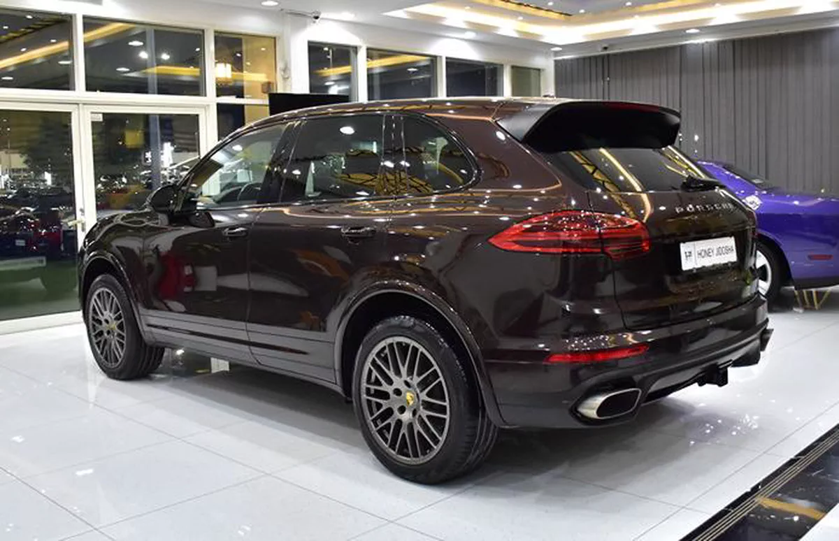 Porsche Cayenne ( 2018 Model ) in Brown Color American Specs-9-9