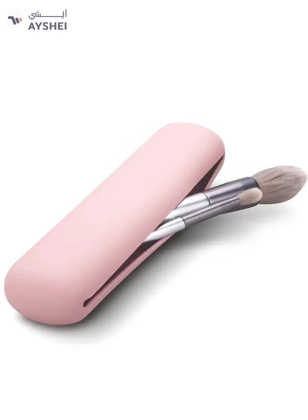 ORiTi Travel Makeuo Brush Holder Silicon Trendy and Portable Cosmetic Face Brushes Holder Soft 
