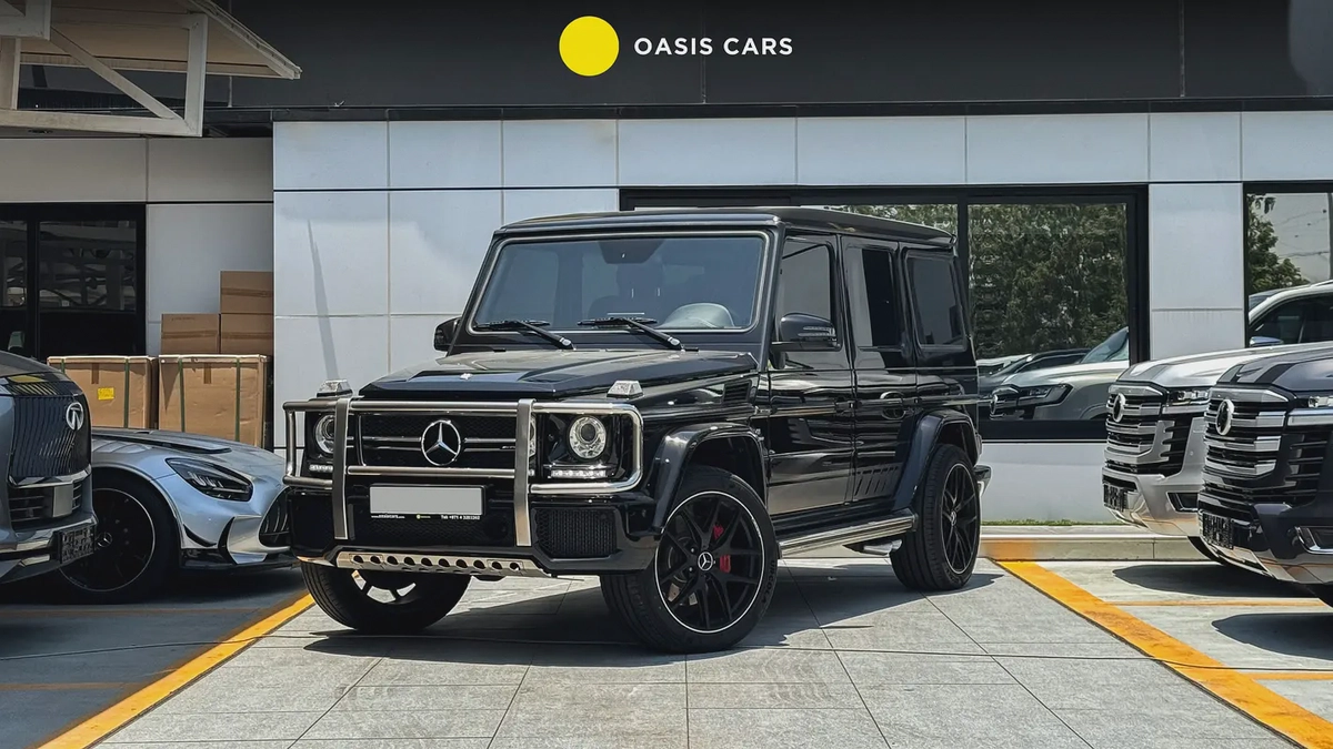 Mercedes G63 AMG 2017 GCC Partial Service History 5.5L Twin Turbo V8