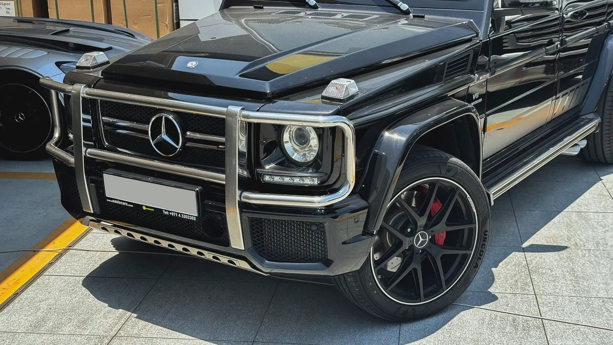 Mercedes G63 AMG 2017 GCC Partial Service History 5.5L Twin Turbo V8-1-1