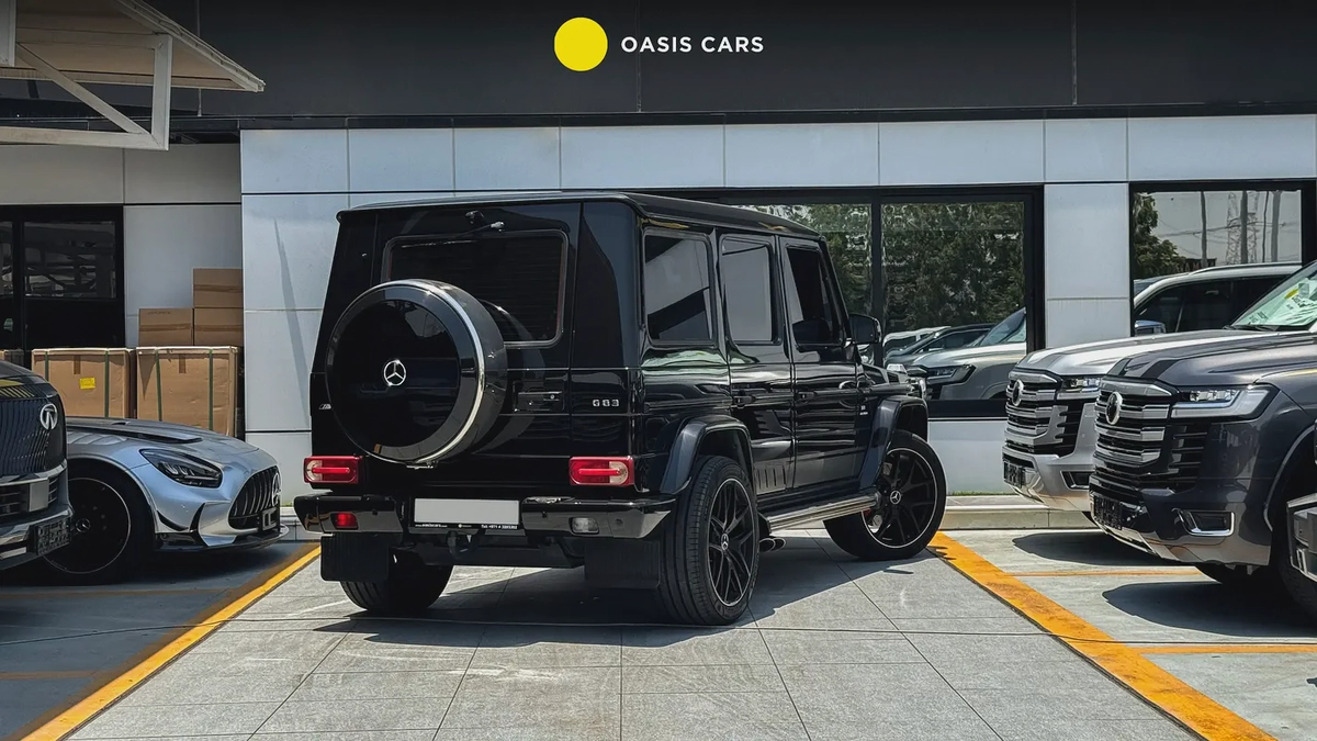 Mercedes G63 AMG 2017 GCC Partial Service History 5.5L Twin Turbo V8-2-2
