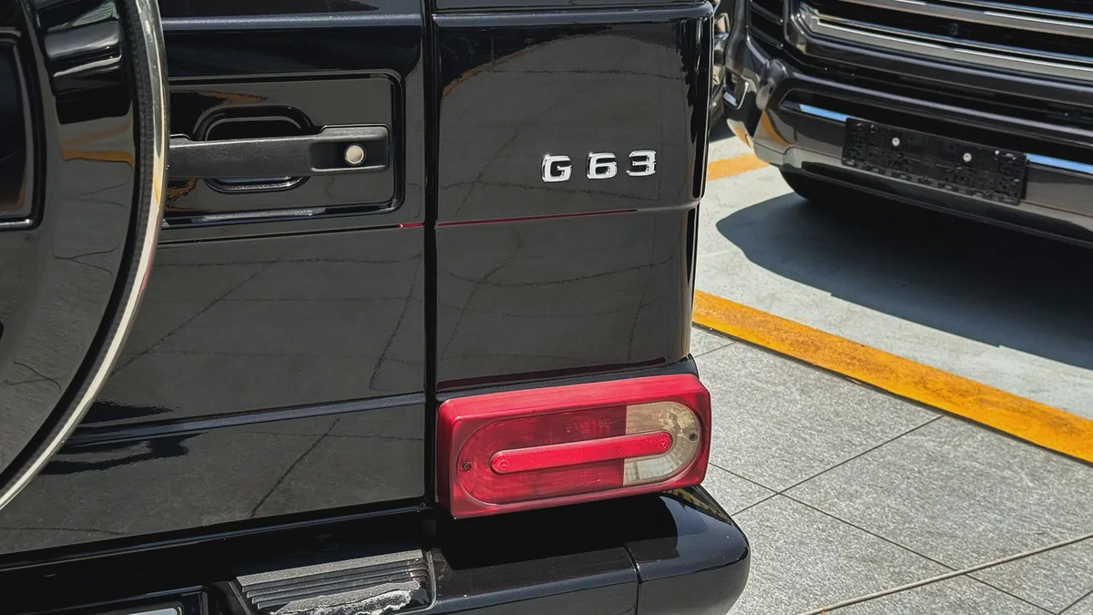 Mercedes G63 AMG 2017 GCC Partial Service History 5.5L Twin Turbo V8-4-4