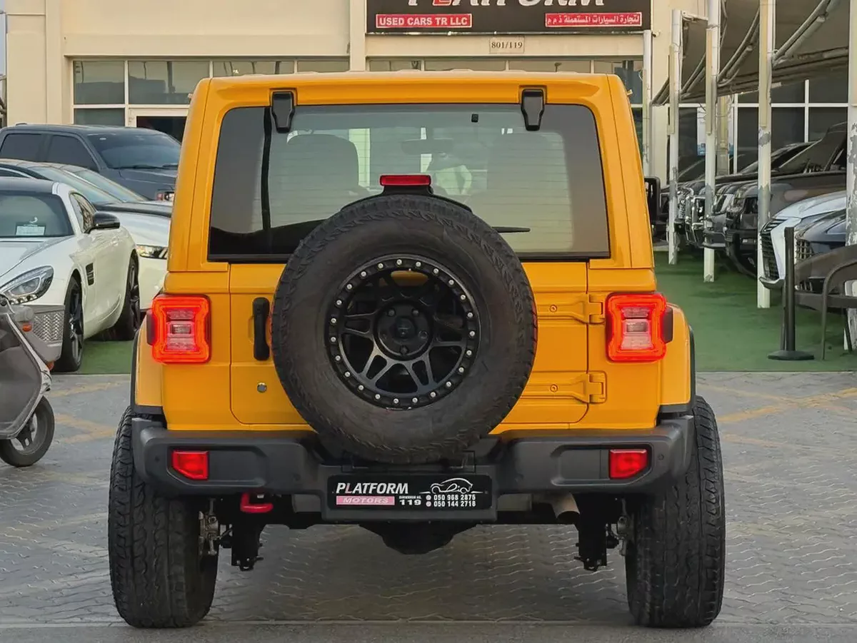 Jeep Wrangler Rubicon 2020 GCC Specsجيب رانجلر روبيكون موديل 2020-6-6