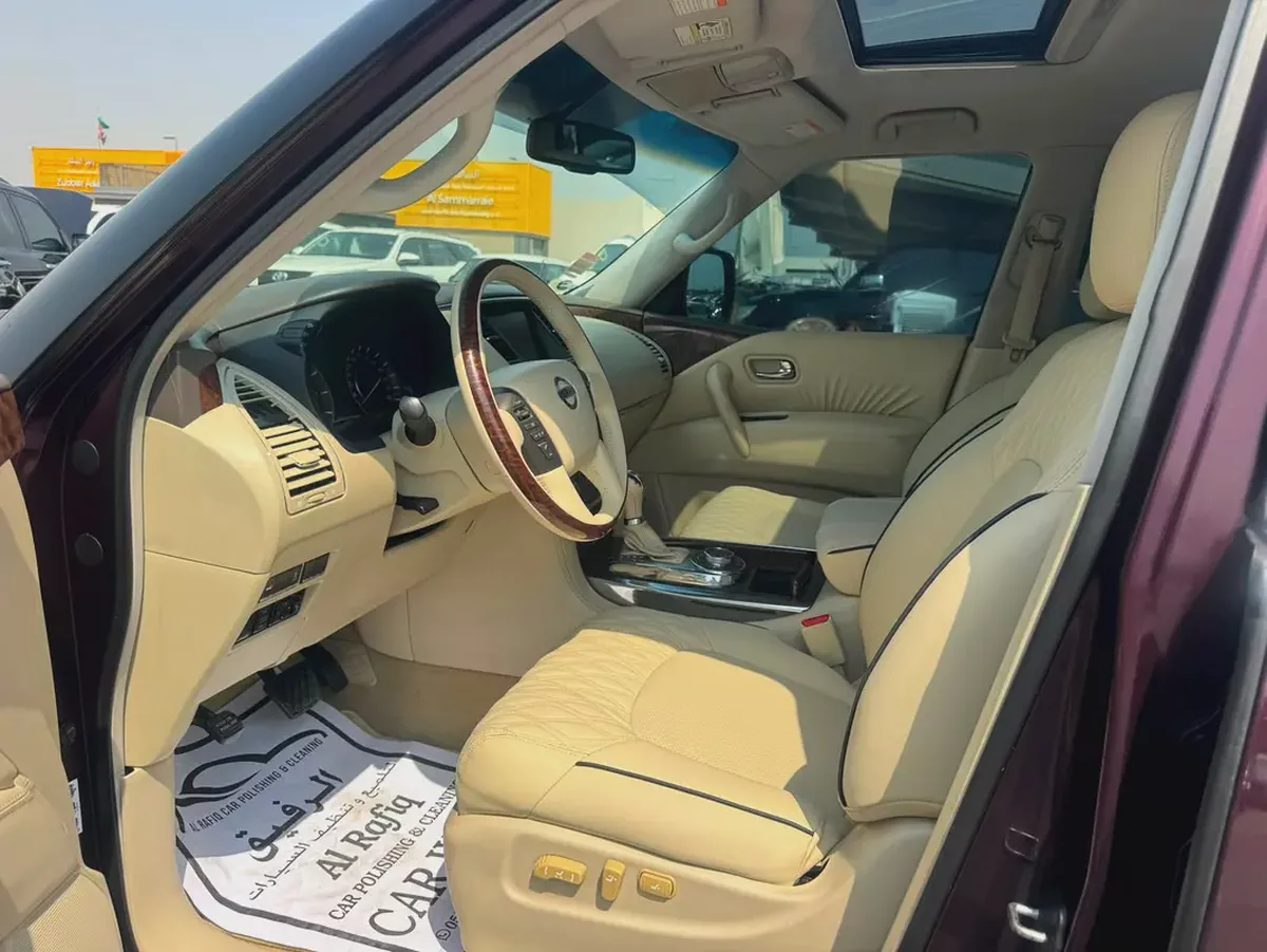 Nissan Patrol SE 2012 GCC Specs fullopshin fed left-4-4