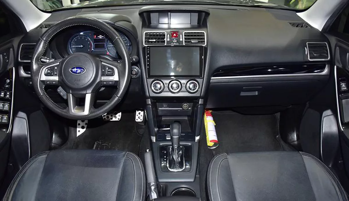 Subaru Forester AWD ( 2018 Model ) in Brown Color GCC Specs-9-9