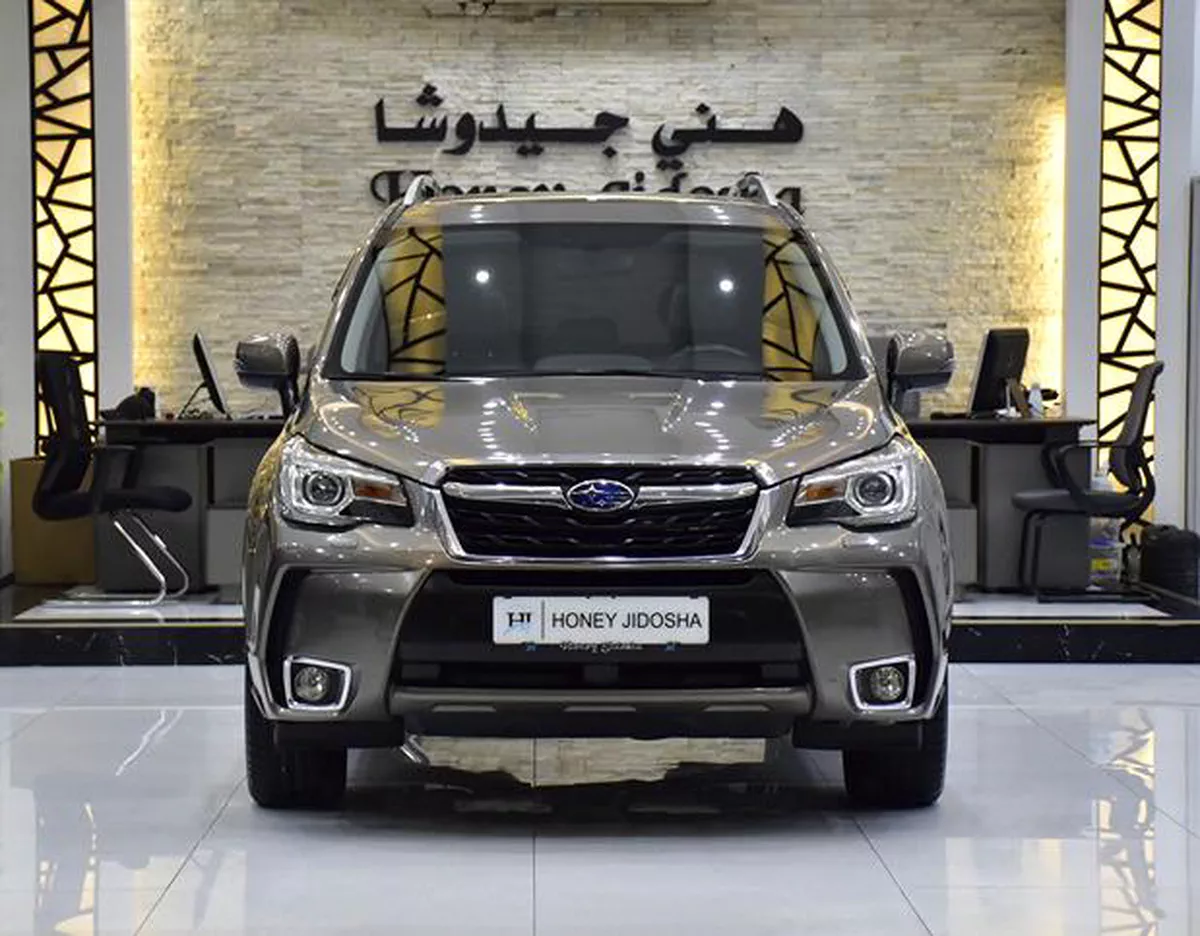 Subaru Forester AWD ( 2018 Model ) in Brown Color GCC Specs