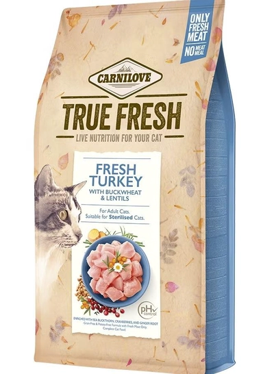 Carnilove True Fresh Turkey for Adult Cats 1.8kg-0