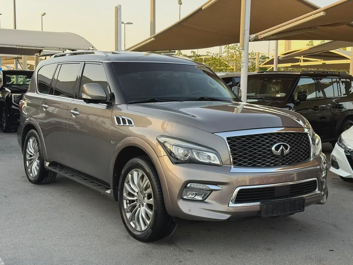 Infiniti QX80 Standard 2016 - GCC Specs - Well Maintained-1-1