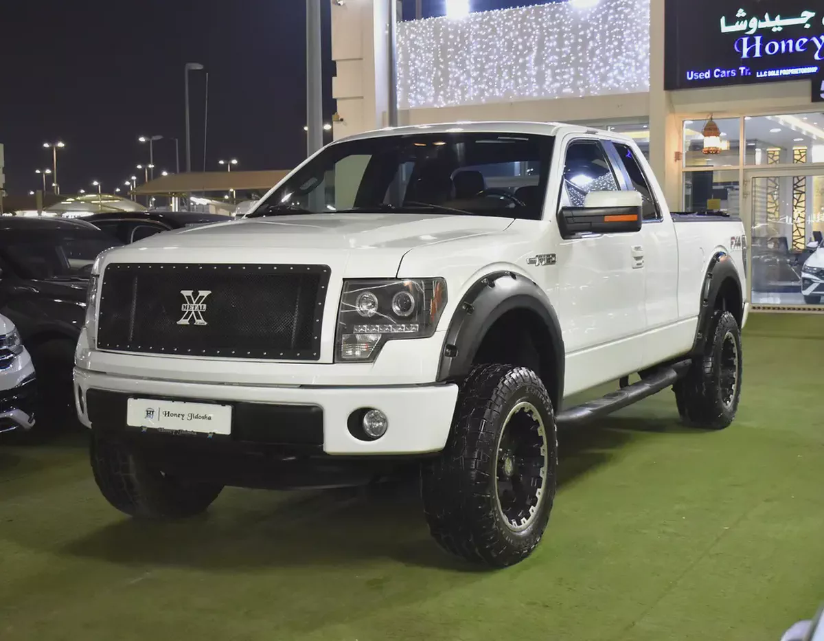 EXCELLENT DEAL for our Ford F150 FX4 ( 2012 Model ) in White Color GCC Specs-1-1