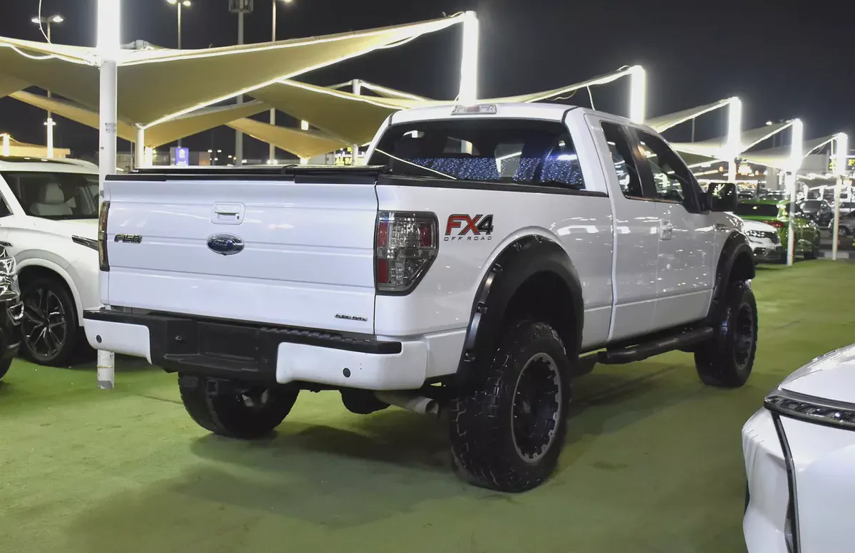 EXCELLENT DEAL for our Ford F150 FX4 ( 2012 Model ) in White Color GCC Specs-5-5