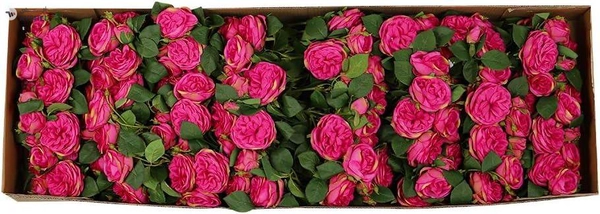 YATAI 7 Artificial Rose Flowers Bunch with Stem Real Looking Fake Roses with Stem