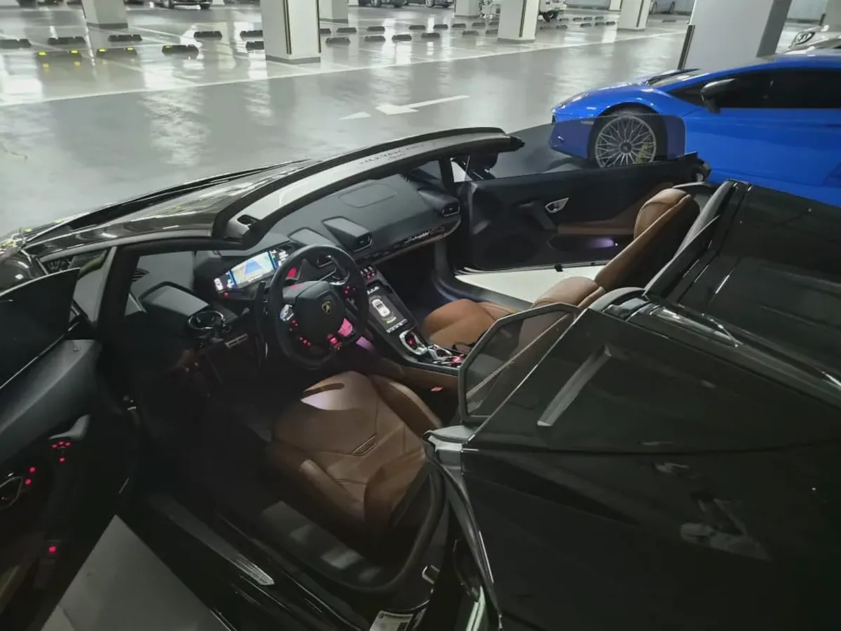 Low Km | 2022 Lamborghini Huracan EVO Spyder | Korean Specs | Pristine Condition-7-7